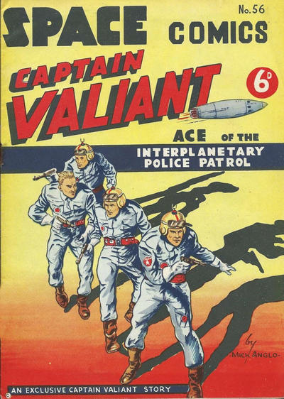Cover for Space Comics (Arnold Book Company, 1953 series) #56