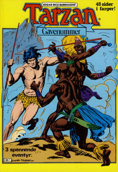 Cover for Tarzan album (Atlantic Forlag, 1977 series) #1/1985 - Tarzan gavealbum