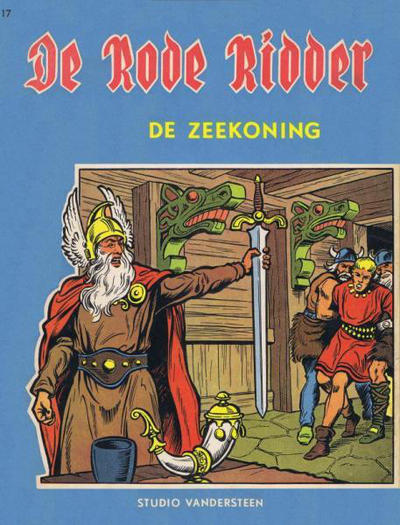 Cover for De Rode Ridder (Standaard Uitgeverij, 1959 series) #17 [zwartwit] - De zeekoning