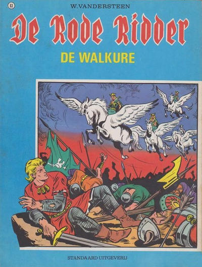 Cover for De Rode Ridder (Standaard Uitgeverij, 1959 series) #63 [zwartwit] - De walkure