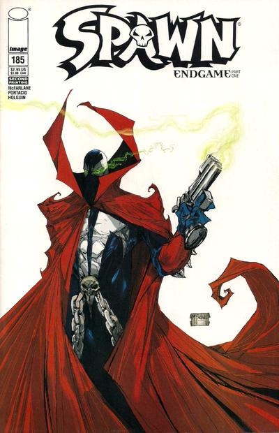 Cover for Spawn (Image, 1992 series) #185 [2nd Printing]
