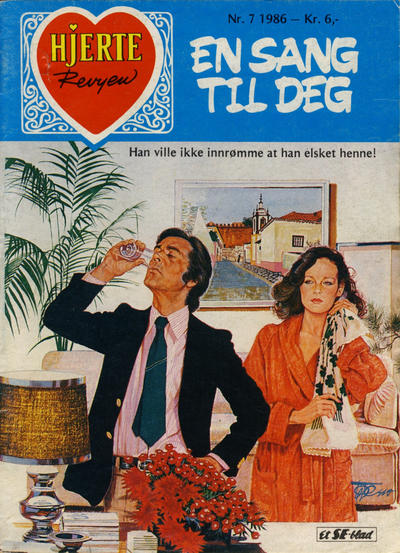 Cover for Hjerterevyen (Serieforlaget / Se-Bladene / Stabenfeldt, 1960 series) #7/1986