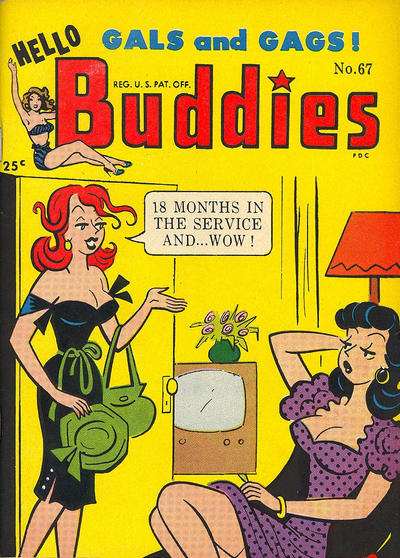 Cover for Hello Buddies (Harvey, 1942 series) #67