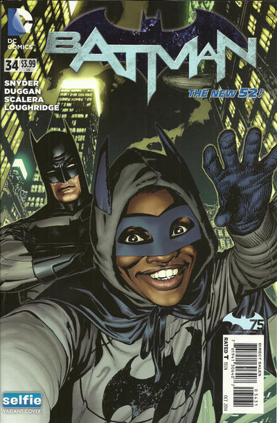 Cover for Batman (DC, 2011 series) #34 [Selfie Cover]