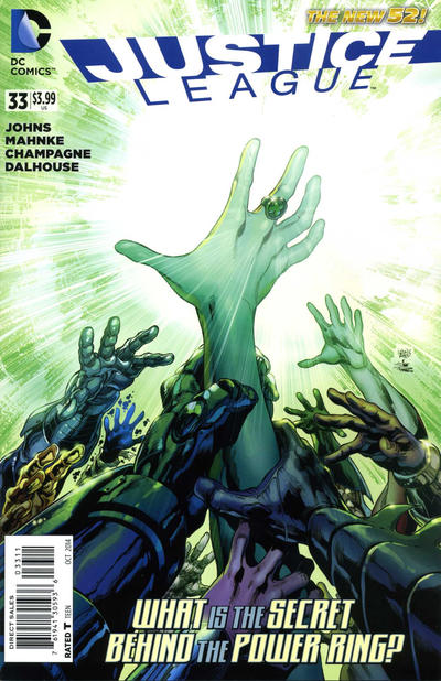 Cover for Justice League (DC, 2011 series) #33 [Direct Sales]
