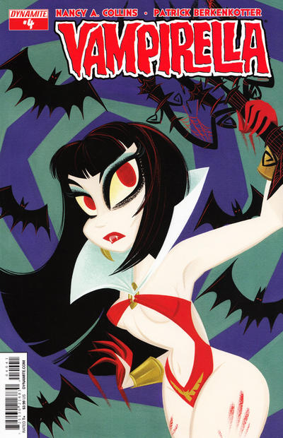Cover for Vampirella (Dynamite Entertainment, 2014 series) #4 [Main Cover Dodson]