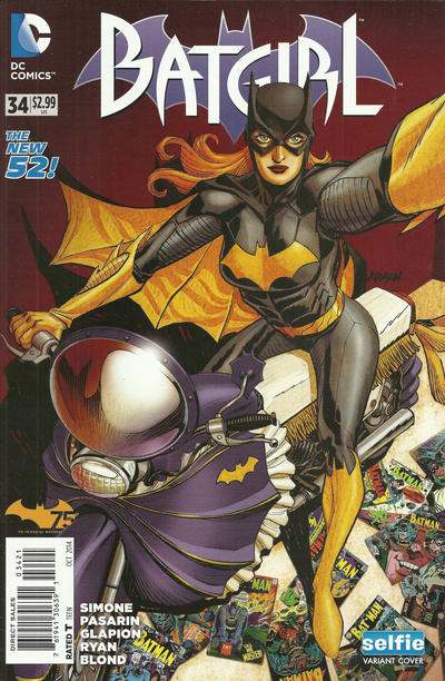 Cover for Batgirl (DC, 2011 series) #34 [Selfie Cover]