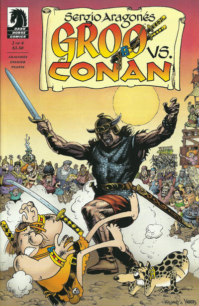 Cover for Groo vs. Conan (Dark Horse, 2014 series) #2