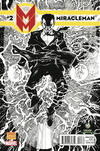 Cover for Miracleman (Marvel, 2014 series) #2 [Wizard World Portland Comic Con 2014 Exclusive Black and White Variant by Neal Adams]