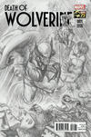 Cover Thumbnail for Death of Wolverine (2014 series) #1 [Alex Ross 75th Anniversary Sketch]
