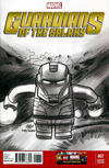 Cover Thumbnail for Guardians of the Galaxy (2013 series) #7 [Leonel Castellani Sketch LEGO Variant Cover]
