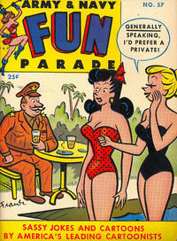 Cover Thumbnail for Army & Navy Fun Parade (Harvey, 1951 series) #57