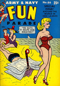 Cover Thumbnail for Army & Navy Fun Parade (Harvey, 1951 series) #86