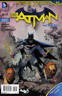 Cover Thumbnail for Batman (DC, 2011 series) #33 [Combo-Pack]