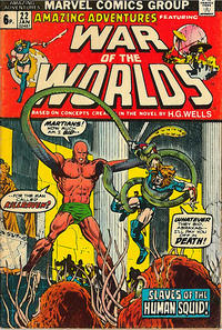 Cover Thumbnail for Amazing Adventures (Marvel, 1970 series) #22 [British]