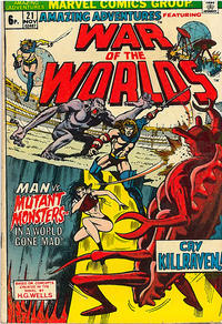 Cover Thumbnail for Amazing Adventures (Marvel, 1970 series) #21 [British]