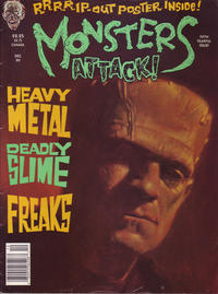 Cover Thumbnail for Monsters Attack (Globe Communications, 1989 series) #5