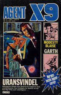 Cover Thumbnail for Agent X9 (Semic, 1976 series) #9/1983