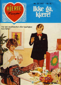Cover Thumbnail for Hjerterevyen (Serieforlaget / Se-Bladene / Stabenfeldt, 1960 series) #25/1985