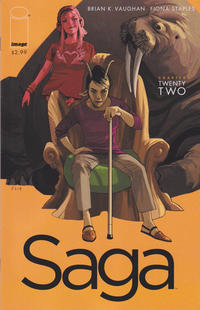 Cover Thumbnail for Saga (Image, 2012 series) #22