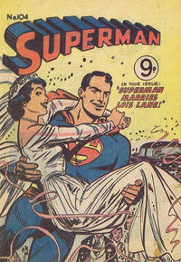 Cover Thumbnail for Superman (K. G. Murray, 1947 series) #104