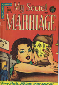 Cover Thumbnail for My Secret Marriage (Superior, 1953 series) #23