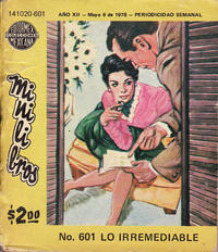Cover Thumbnail for Minilibros (Editormex, 1967 ? series) #601