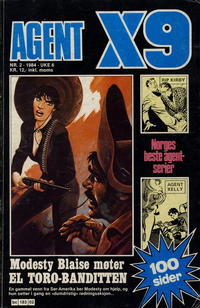 Cover Thumbnail for Agent X9 (Semic, 1976 series) #2/1984