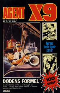 Cover Thumbnail for Agent X9 (Semic, 1976 series) #8/1984