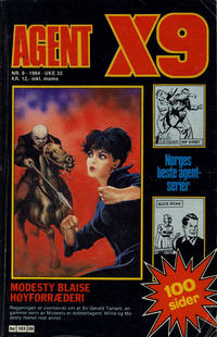 Cover Thumbnail for Agent X9 (Semic, 1976 series) #9/1984