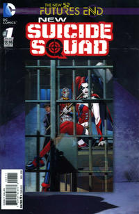 Cover Thumbnail for New Suicide Squad: Futures End (DC, 2014 series) #1 [3-D Motion Cover]