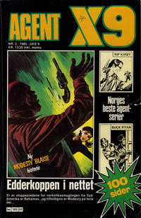Cover Thumbnail for Agent X9 (Semic, 1976 series) #3/1985