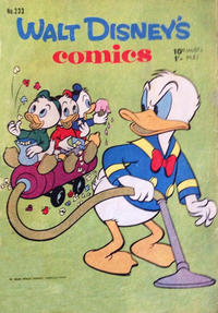 Cover Thumbnail for Walt Disney's Comics (W. G. Publications; Wogan Publications, 1946 series) #233