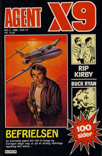 Cover Thumbnail for Agent X9 (Semic, 1976 series) #4/1986