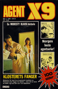 Cover Thumbnail for Agent X9 (Semic, 1976 series) #2/1986