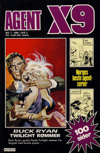 Cover Thumbnail for Agent X9 (Semic, 1976 series) #1/1986