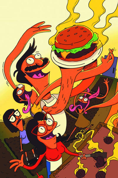 Cover for Bob's Burgers (Dynamite Entertainment, 2014 series) #1 [Devin Roth Virgin Art Variant]