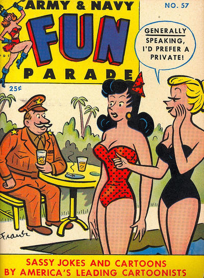 Cover for Army & Navy Fun Parade (Harvey, 1951 series) #57