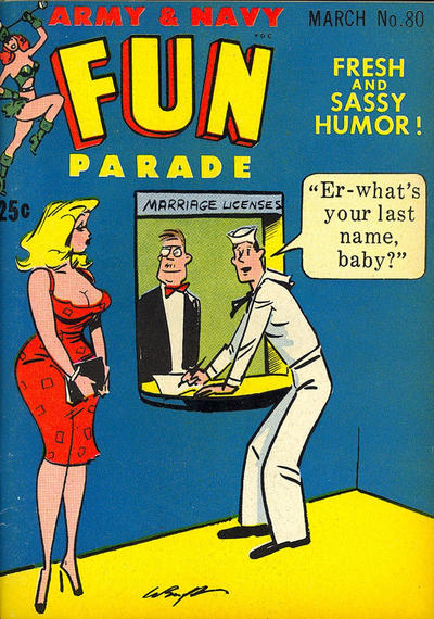 Cover for Army & Navy Fun Parade (Harvey, 1951 series) #80
