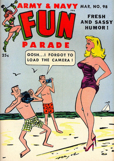 Cover for Army & Navy Fun Parade (Harvey, 1951 series) #98