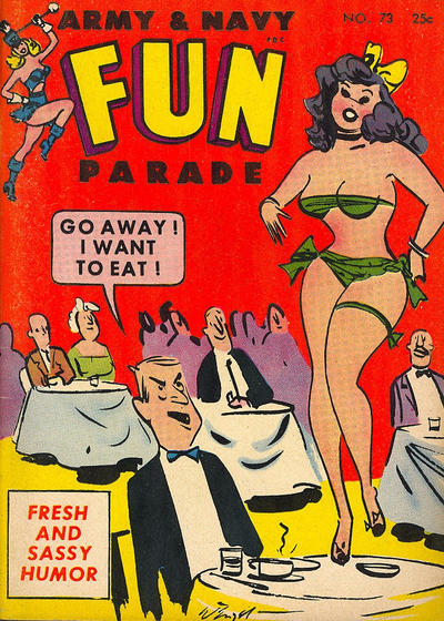 Cover for Army & Navy Fun Parade (Harvey, 1951 series) #73
