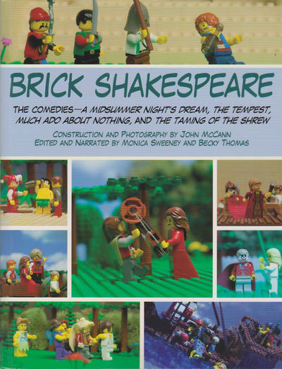 Cover for Brick Shakespeare: The Comedies -- A Midsummer Night's Dream, The Tempest, Much Ado About Nothing, and The Taming of the Shrew (Skyhorse Publishing, 2013 series) #[nn]