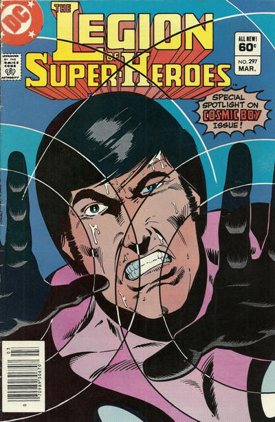 Cover for The Legion of Super-Heroes (DC, 1980 series) #297 [Newsstand]