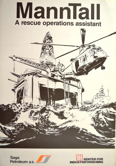 Cover for Manntall (Senter for Industriforskning, 1988 series) 