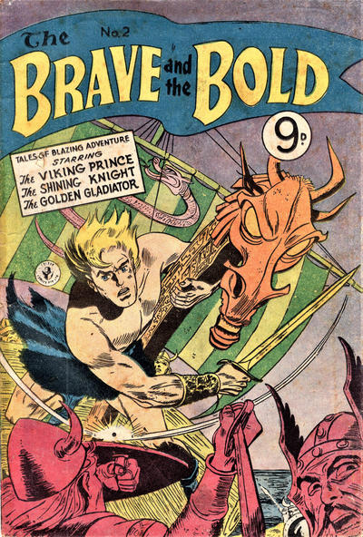 Cover for The Brave and the Bold (K. G. Murray, 1956 series) #2