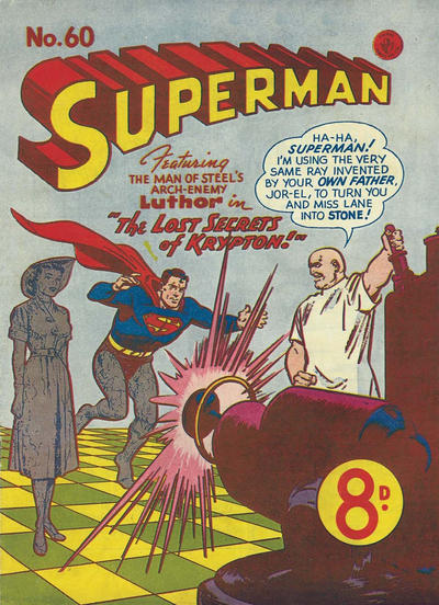 Cover for Superman (K. G. Murray, 1947 series) #60