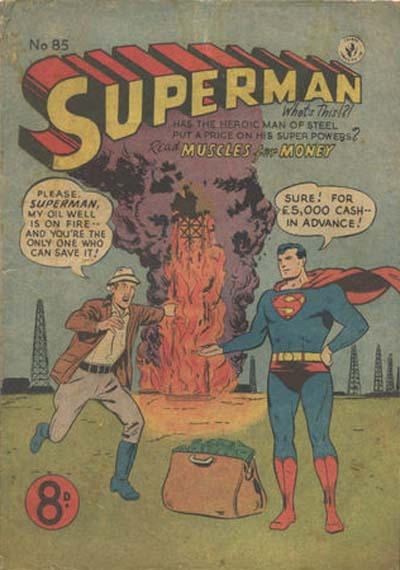 Cover for Superman (K. G. Murray, 1947 series) #85