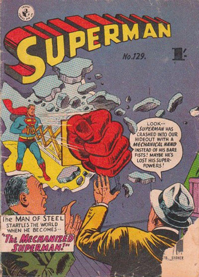 Cover for Superman (K. G. Murray, 1947 series) #129