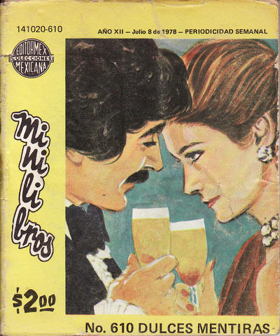 Cover for Minilibros (Editormex, 1967 ? series) #610