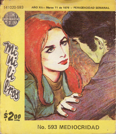 Cover for Minilibros (Editormex, 1967 ? series) #593